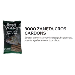 Sensas Zanęta 3000 Gros Gardons 1kg